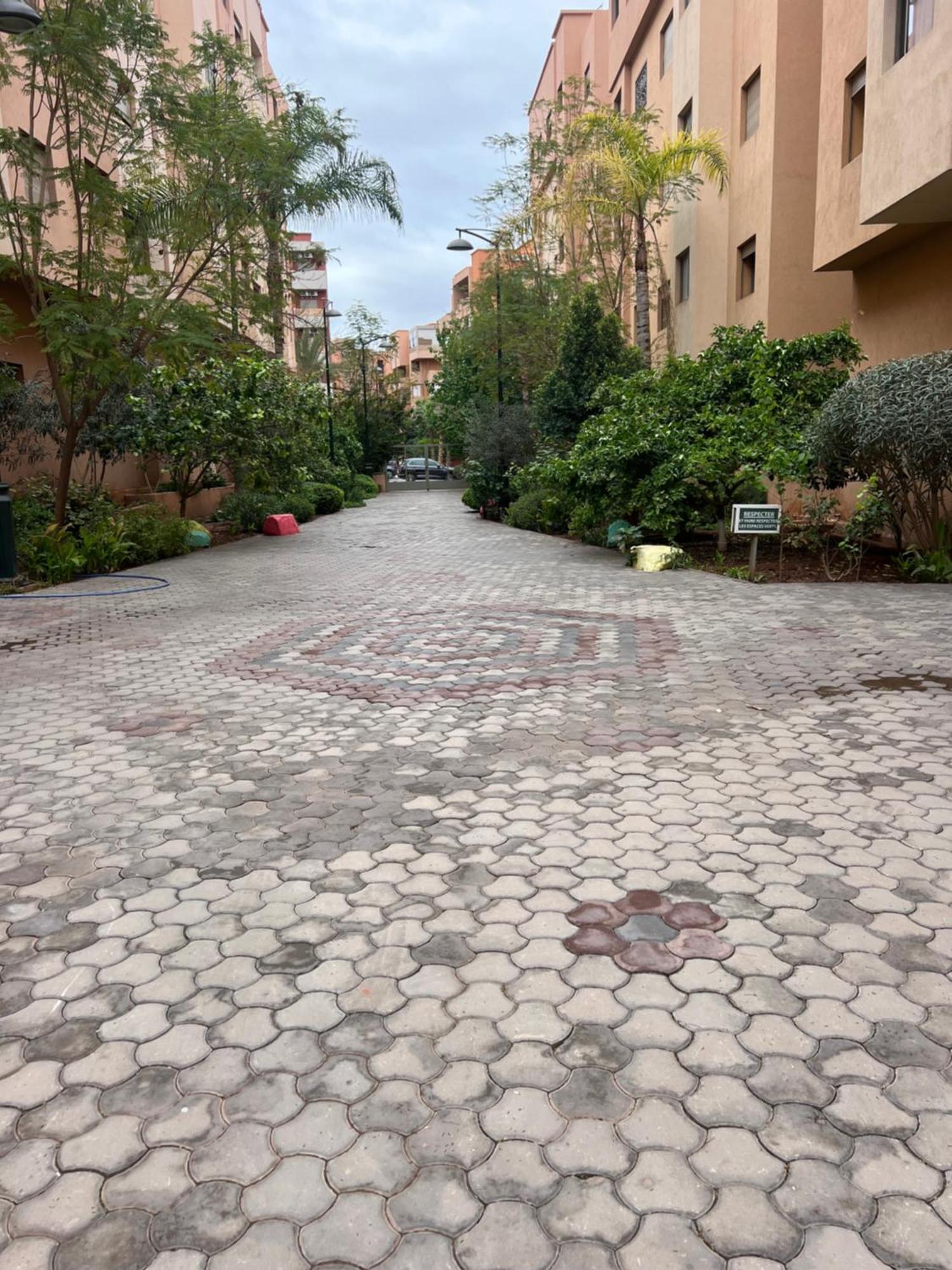 Appartement Safran Avec Piscine Marrakesh Exterior foto